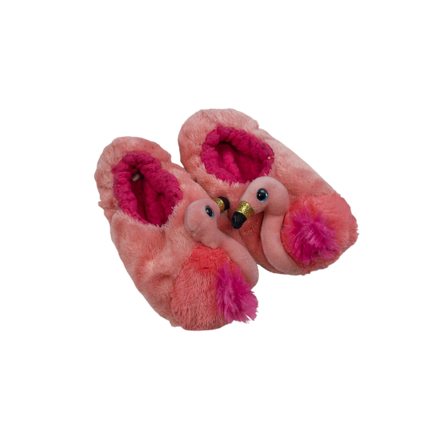 Ty Gilda flamingo slippers 11-13