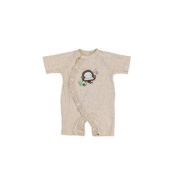 Organic Natural Charm romper 6-12m