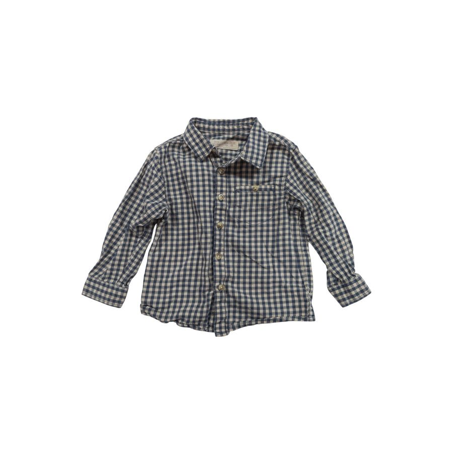 Zara long sleeve shirt 12-18m