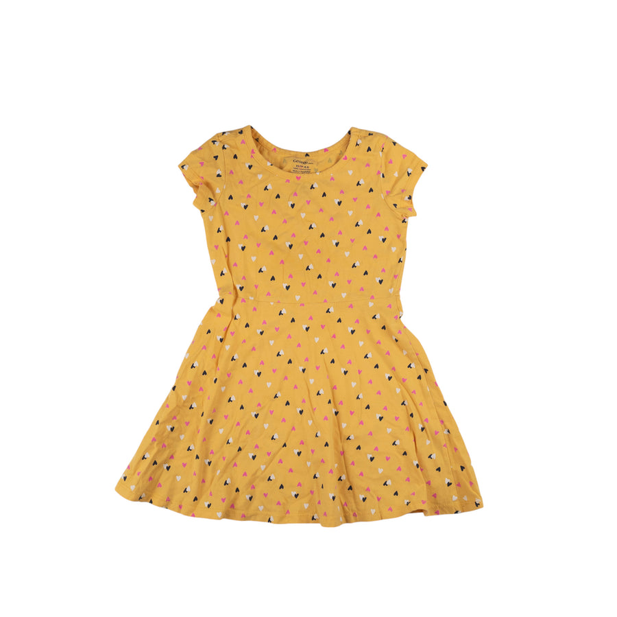 George dress 4-5 (hearts)