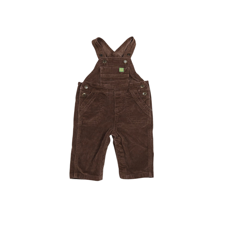 Joe Fresh overalls 3-6m (brown cord)