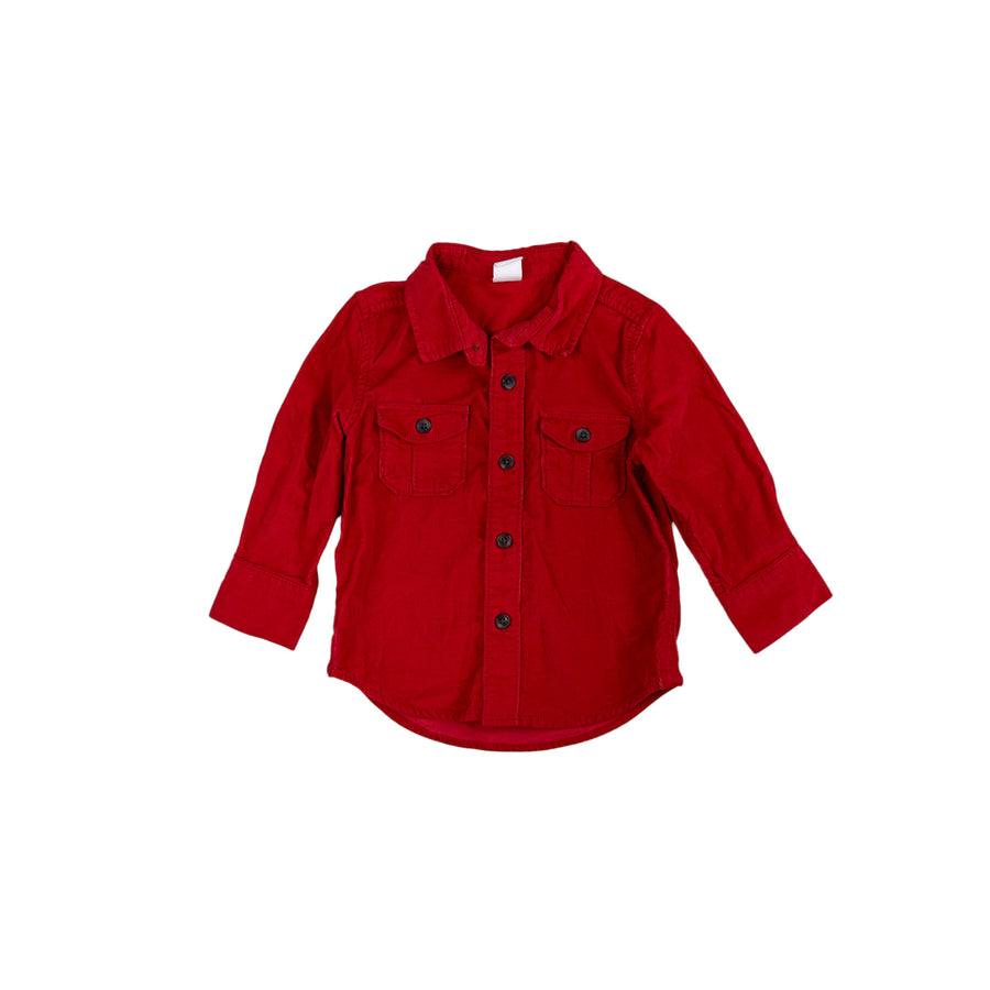 Gap long sleeve shirt 12-18m