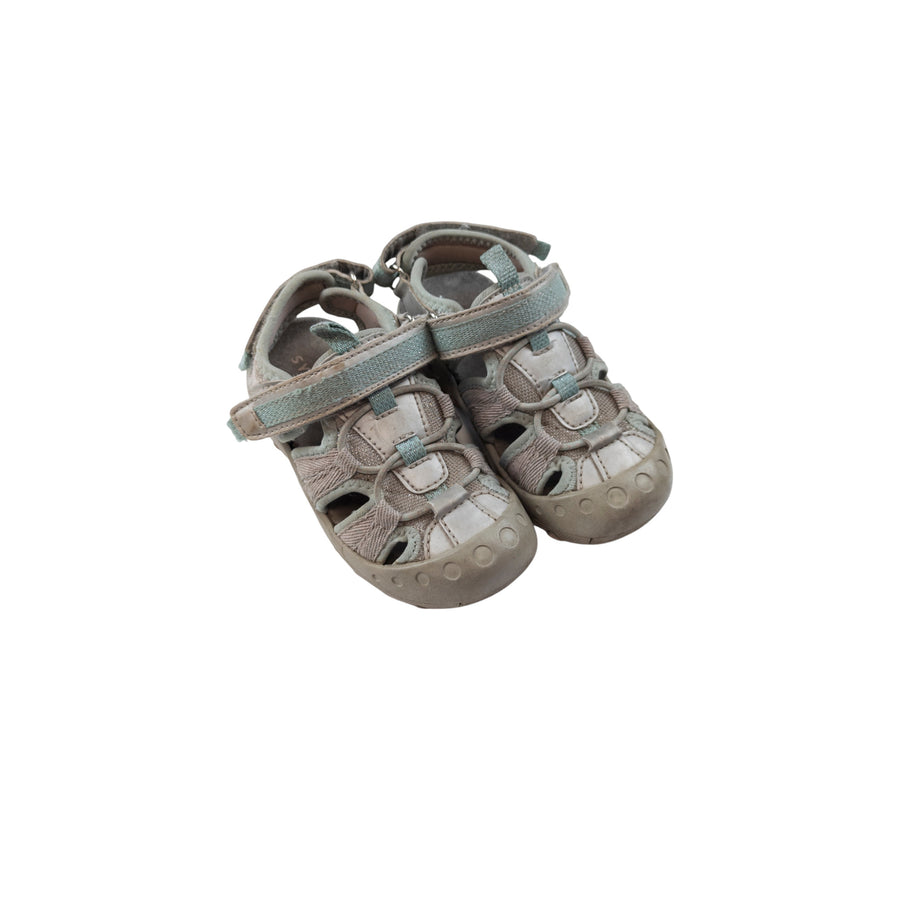 System sandals 8 (blue/silver)