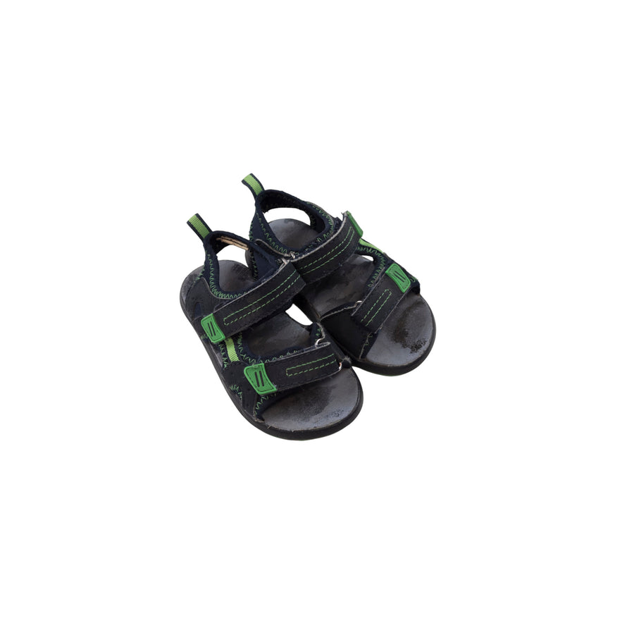 Joe Fresh sandals 8 (navy/green)