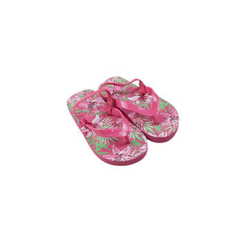 Floral flip-flops 9-10