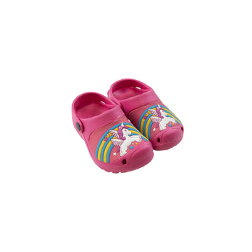 Rainbow Unicorn clogs 9