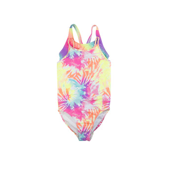 Children's Place swim suit 14 (tie dye)