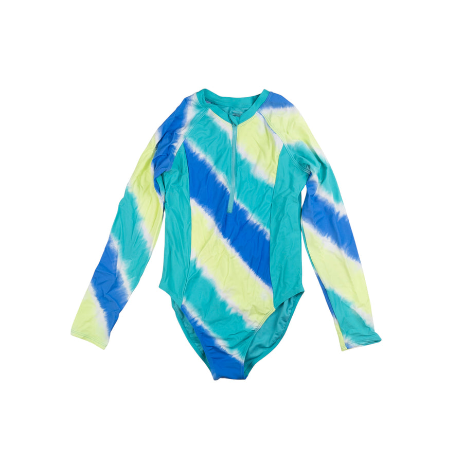 George long sleeve swim suit 14-16 (aqua)