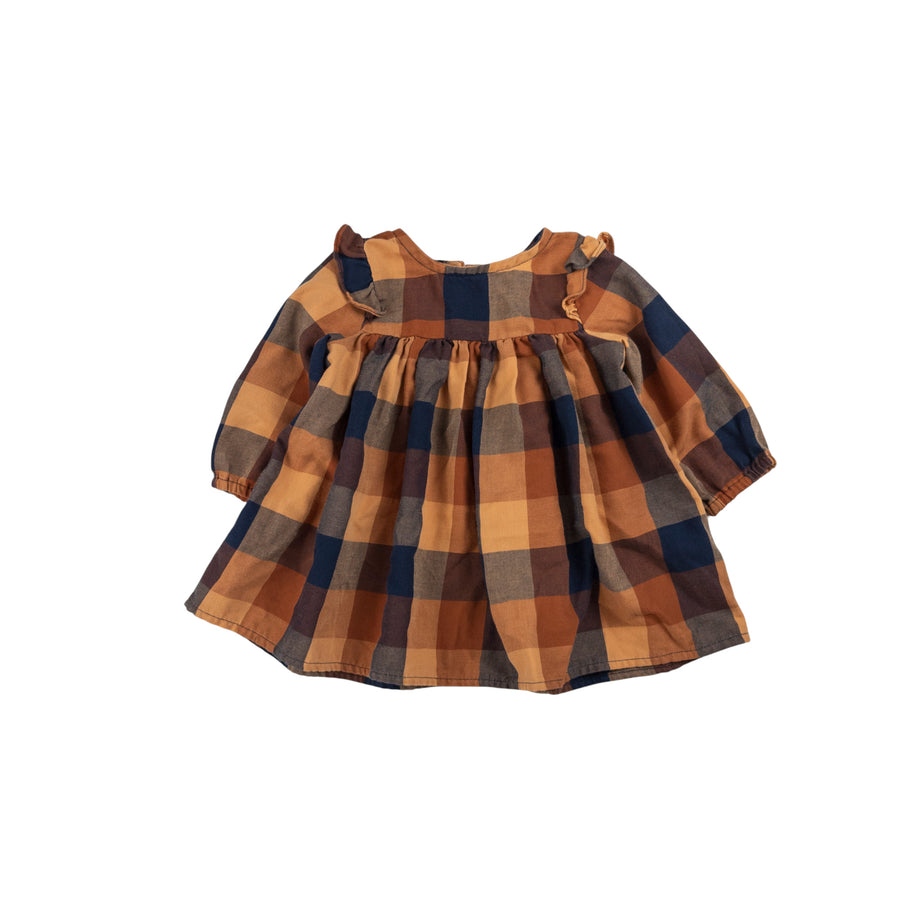 Children's Place dress 6-9m (plaid)