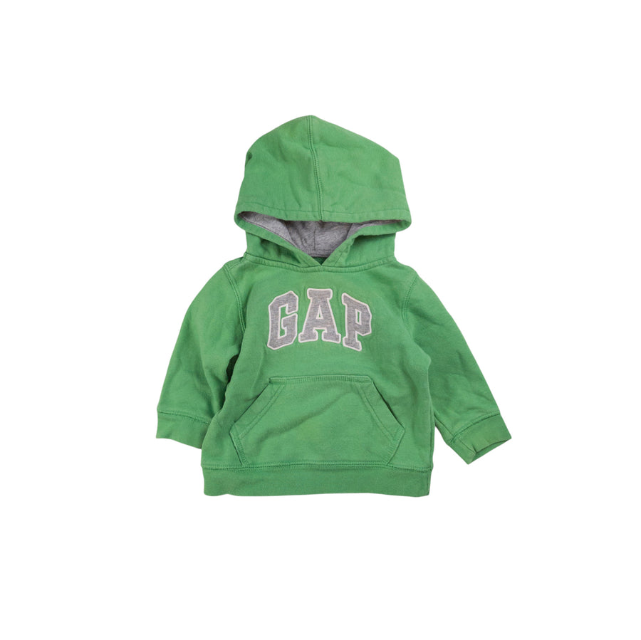 Gap hoodie 6-12m (green)