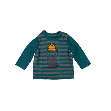 Joe Fresh long sleeve 6-12m (owl)