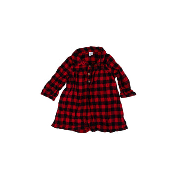 Old Navy dress 6-12m (plaid)