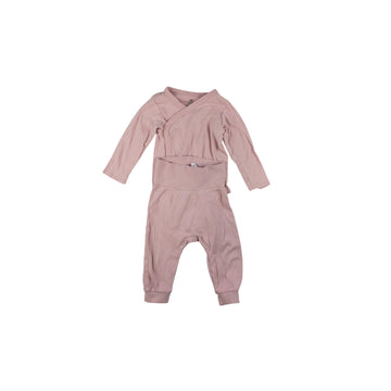 H&M set 6-9m (pink)