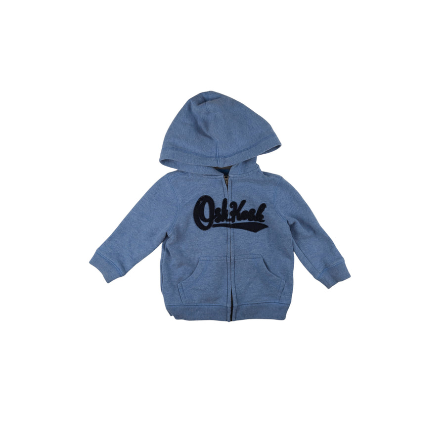 Oshkosh hoodie 9-12m (blue)