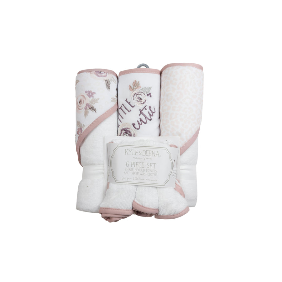 Kyle & Deena towel + washcloth set