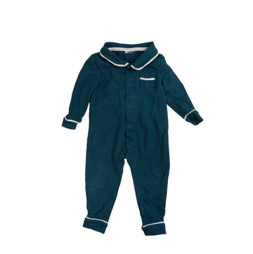 Indigo one-piece pjs 12-18m