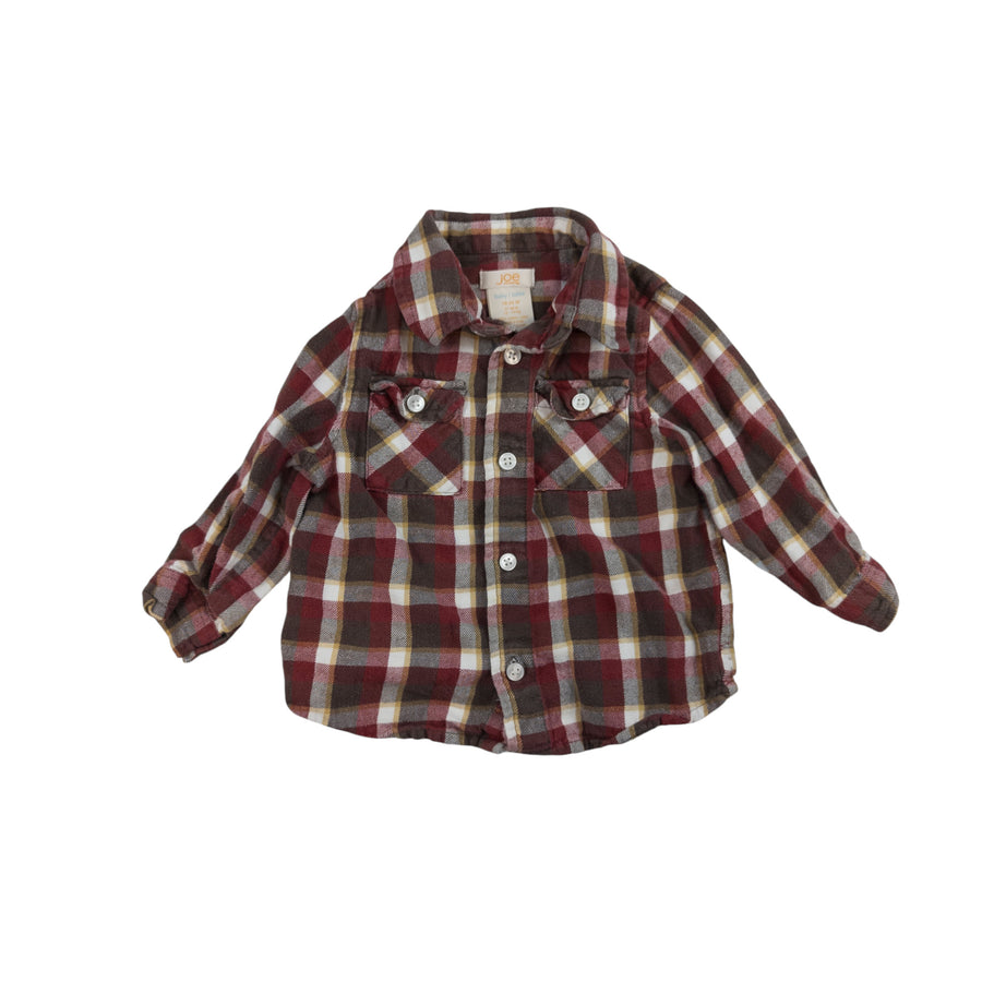 Joe Fresh long sleeve shirt 18-24m