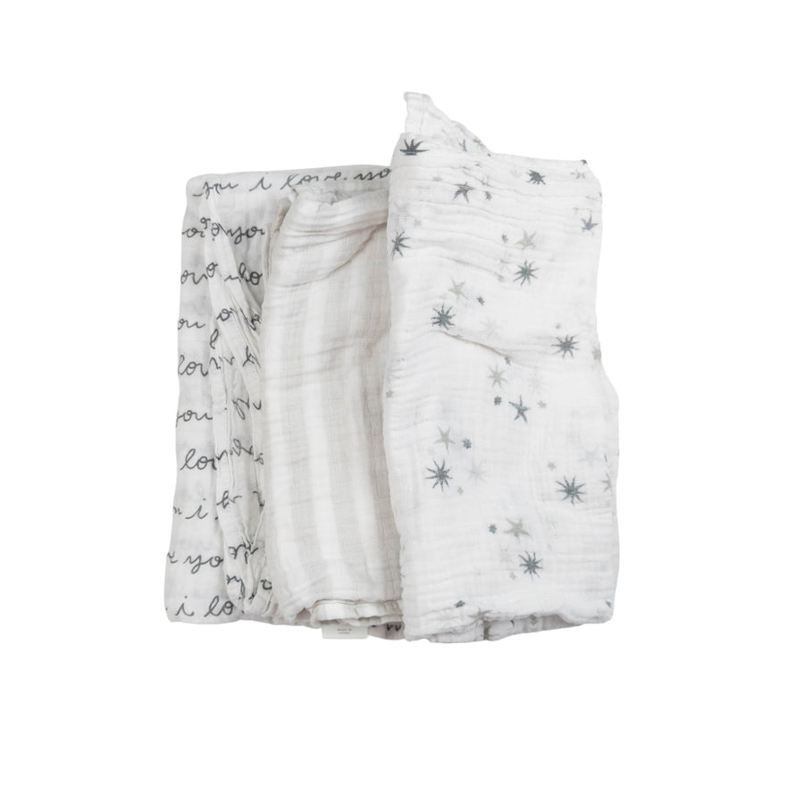 Cloud Island muslin blankets