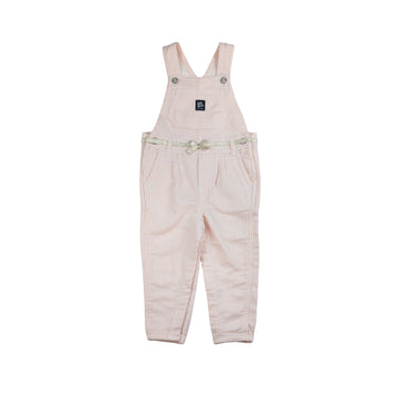 Oshkosh overalls 24m (pink stripe)