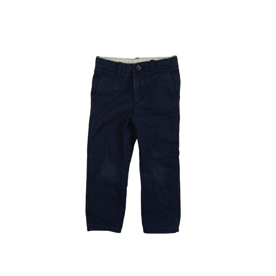 Gap lined pants 4 (navy)