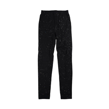 Gap leggings 10-12 (black sparkle)