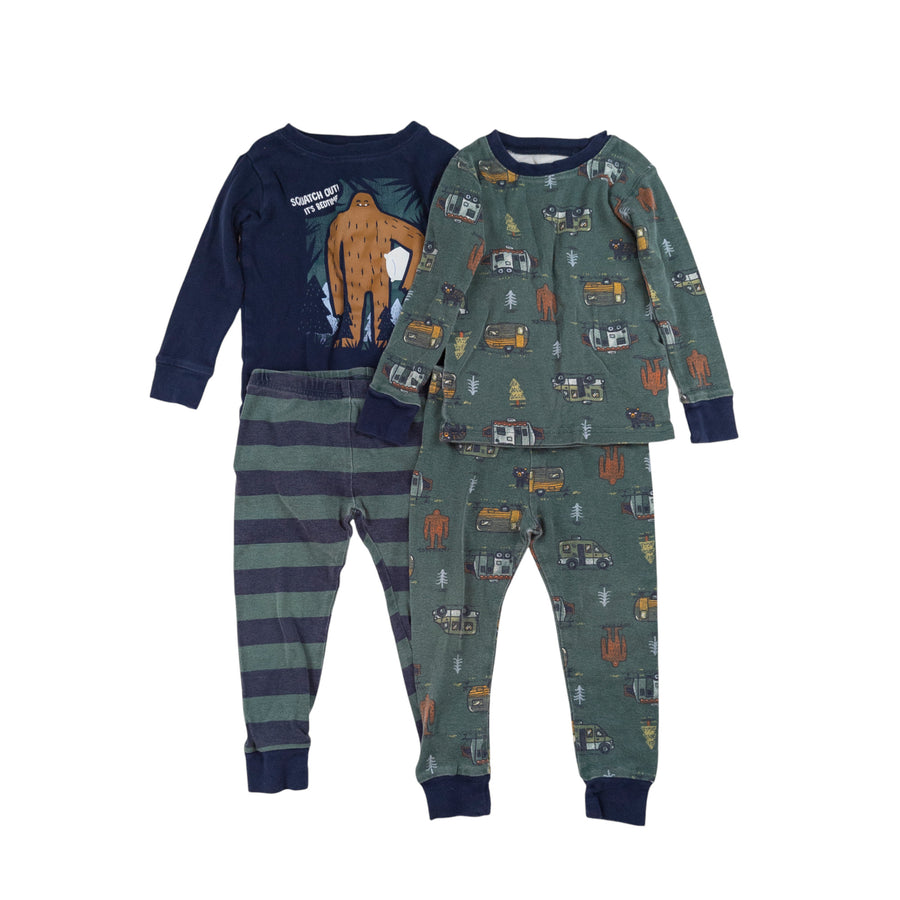 Carter's pjs set 2 (nature)