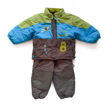 Peluche et Tartine snowsuit 24m